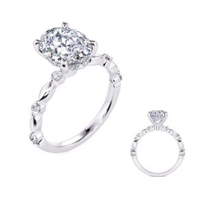 White Gold Engagement Ring