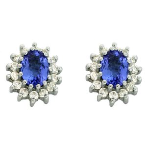 Tanzanite./diamond Earring Tanzanite./diamond Earring