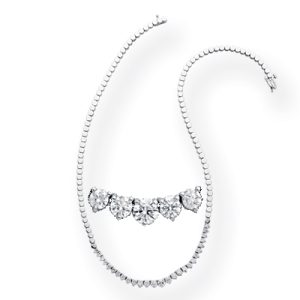 White Gold Three Prong Neck White Gold Three Prong Neck