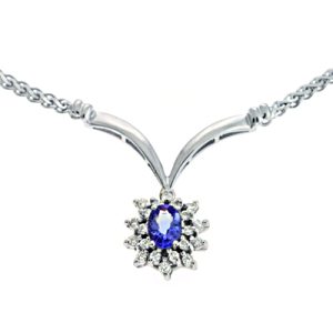 Tanzanite/diamond Necklace Tanzanite/diamond Necklace