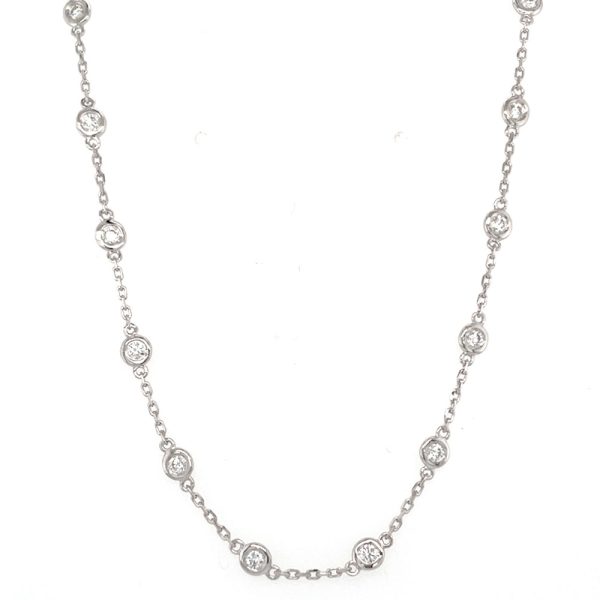 White Gold Diamond By The Yard
