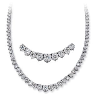 White Gold Three Prong Neck White Gold Three Prong Neck