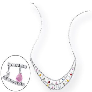 Sapphire & Diamond Necklace Sapphire & Diamond Necklace