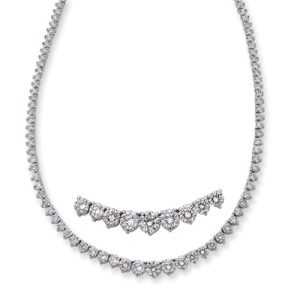 White Gold Three Prong Neck White Gold Three Prong Neck