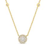 Yellow Gold Diamond Necklace