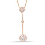 Rose Gold Diamond Necklace