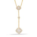 Yellow Gold Diamond Necklace