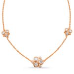 Rose Gold Diamond Necklace