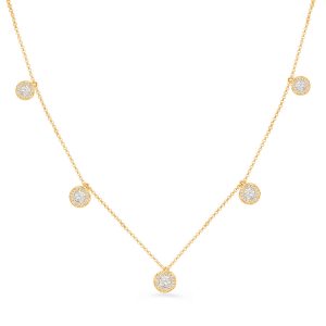 Yellow Gold Diamond Necklace Yellow Gold Diamond Necklace