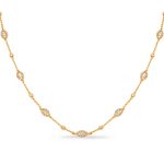 Yellow Gold Diamond Necklace