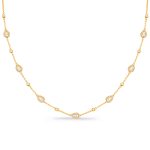 Yellow Gold Diamond Necklace