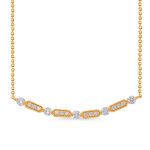 Yellow Gold Diamond Necklace