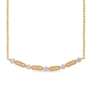 Yellow Gold Diamond Necklace Yellow Gold Diamond Necklace