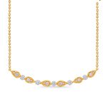Yellow Gold Diamond Necklace