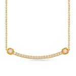 Yellow Gold Diamond Necklace
