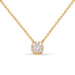 Yellow Gold Diamond Necklace