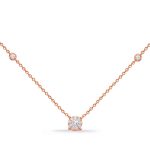 Rose Gold Diamond Necklace