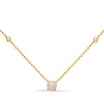 Yellow Gold Diamond Necklace