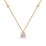 Yellow Gold Diamond Necklace