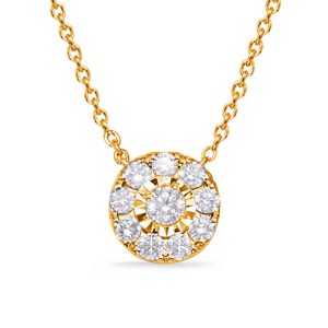 Yellow Gold Diamond Necklace Yellow Gold Diamond Necklace