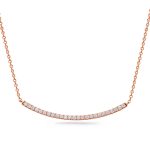 Rose Gold Diamond Necklace