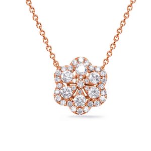 Rose Gold Diamond Necklace
