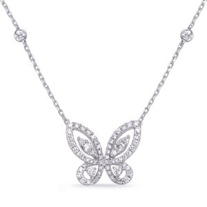 White Gold Diamond Necklace