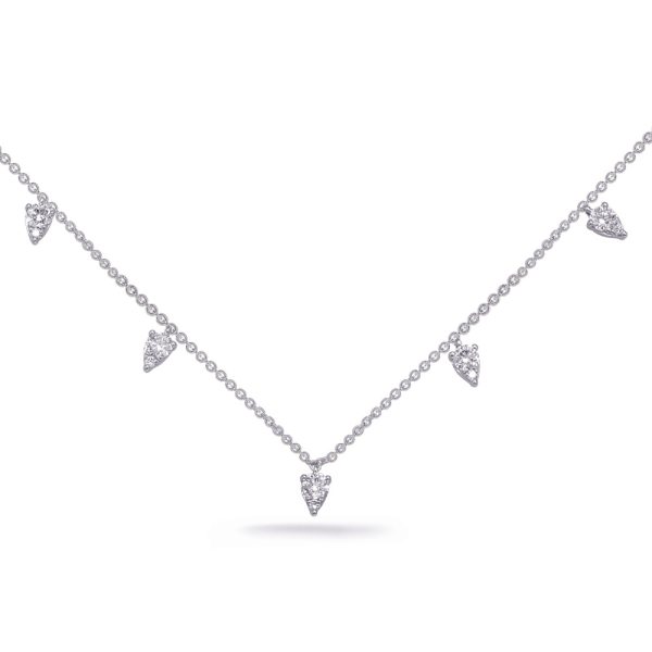 White Gold Diamond Necklace