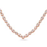 Rose Gold Diamond Necklace