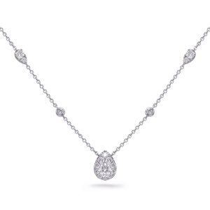 White Gold Diamond Necklace