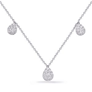 White Gold Diamond Necklace