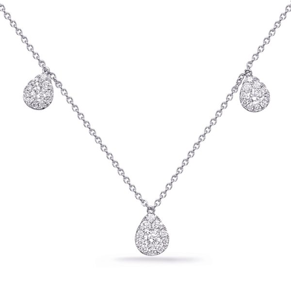 White Gold Diamond Necklace