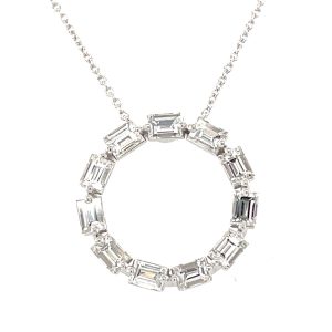 White Gold Diamond Necklace