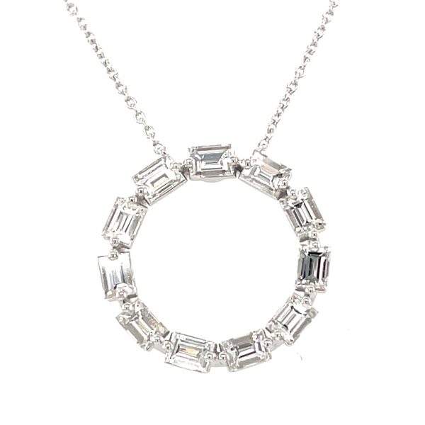 White Gold Diamond Necklace