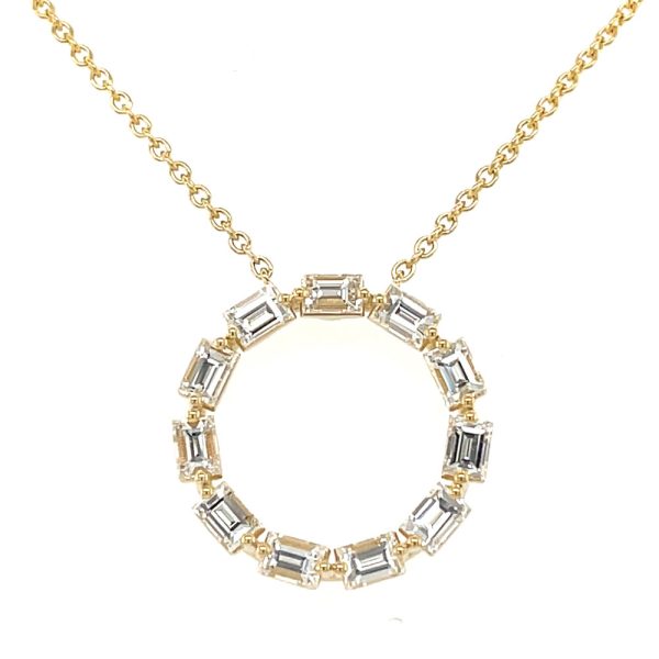 Yellow Gold Diamond Necklace