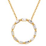 Yellow Gold Diamond Necklace