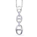 White Gold Diamond Necklace