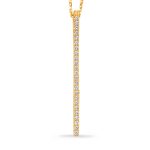 Yellow Gold Diamond Necklace