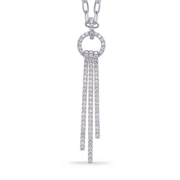 White Gold Diamond Necklace