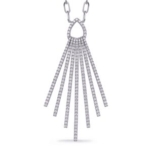 White Gold Diamond Necklace