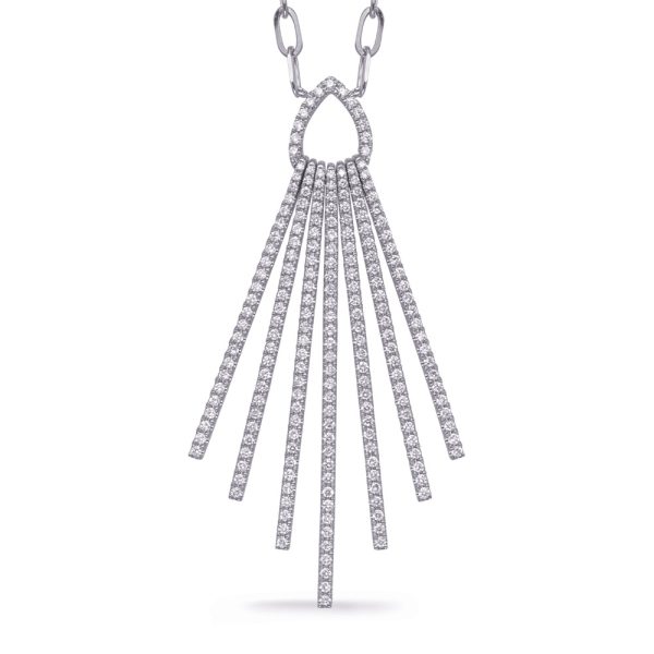 White Gold Diamond Necklace
