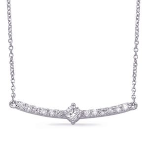 White Gold Diamond Necklace