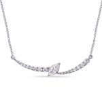 White Gold Diamond Necklace