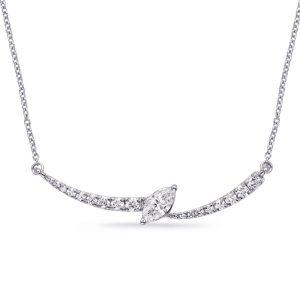 White Gold Diamond Necklace