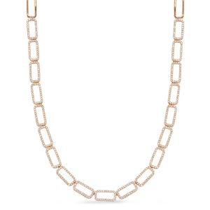 Yellow Gold Diamond Necklace