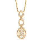 Yellow Gold Diamond Necklace