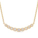 Yellow Gold Diamond Necklace
