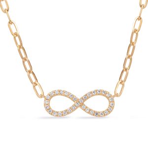 Yellow Gold Diamond Necklace