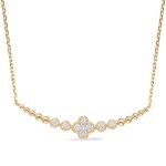 Yellow Gold Diamond Necklace