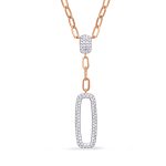 Rose Gold Diamond Necklace